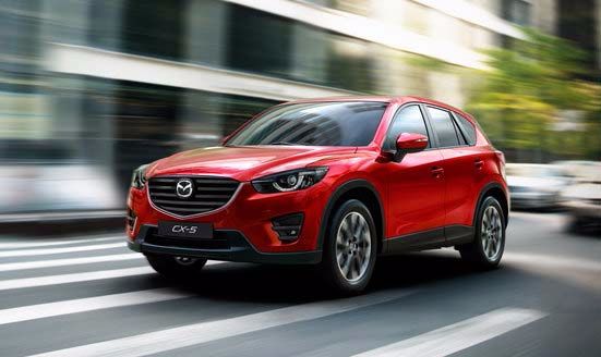 2015 sees five new models launched at County Mazda