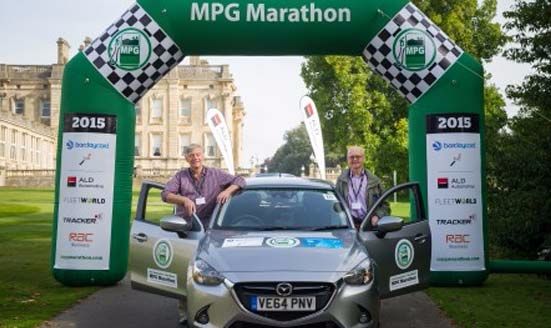 All-new Mazda2 excels in 2015 MPG Marathon