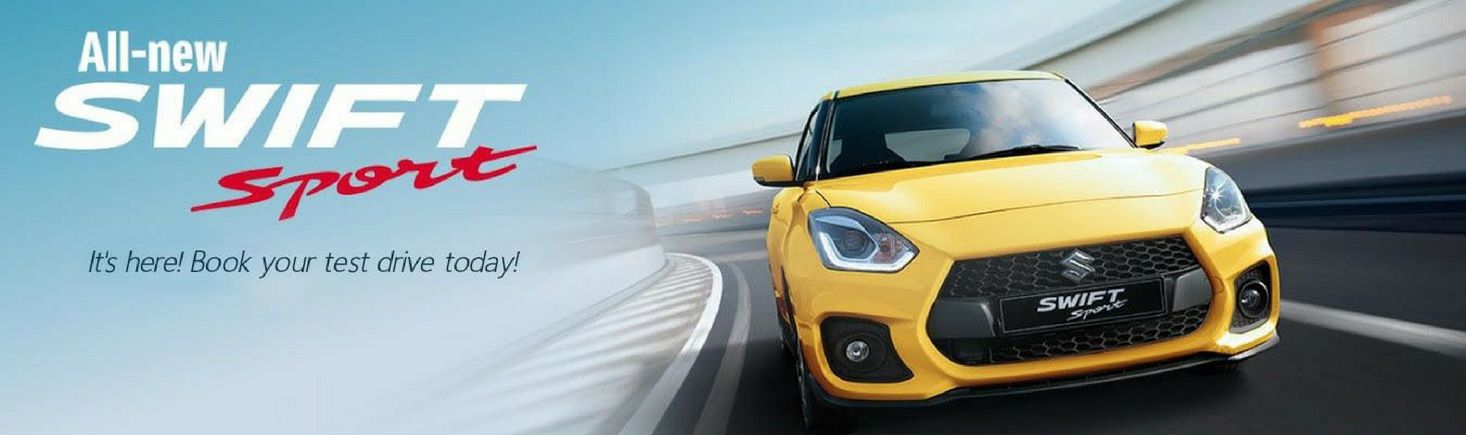 The new Suzuki Swift Sport