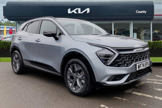 Kia Sportage 1.6T GDi 207 HEV GT-Line S 5dr Auto Estate Petrol/Electric Hybrid SILVER