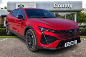 PEUGEOT 408 2023 (23) at County Garage Group Barnstaple