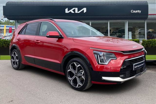 Kia Niro 1.6 GDi Hybrid 3 5dr DCT Estate Petrol/Electric Hybrid RED
