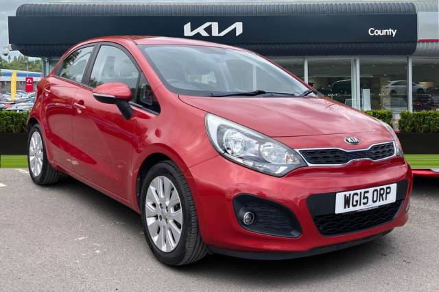 Kia Rio 1.25 2 5dr Hatchback Petrol RED
