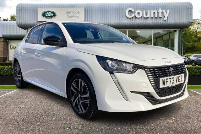 Peugeot 208 1.2 PureTech 100 Allure Premium + 5dr Hatchback Petrol WHITE