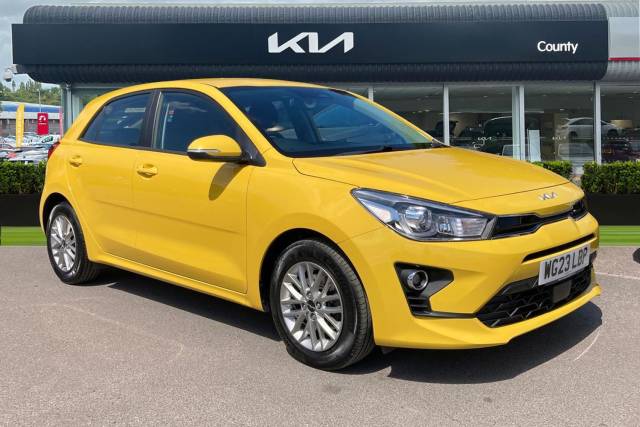 Kia Rio 1.2 DPi 2 5dr Hatchback Petrol YELLOW