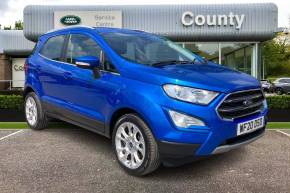 FORD ECOSPORT 2020 (20) at County Garage Group Barnstaple