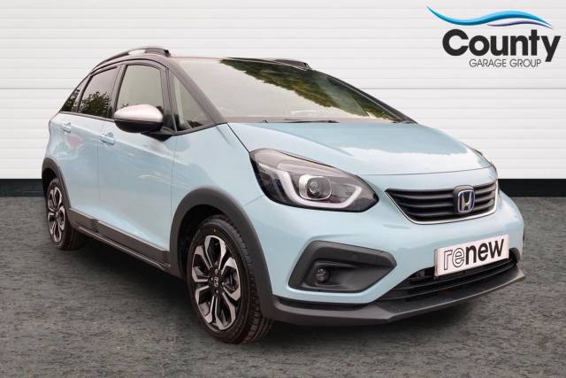 Honda Jazz 1.5 i-MMD Hybrid Crosstar EX 5dr eCVT Hatchback Petrol/Electric Hybrid BLUE