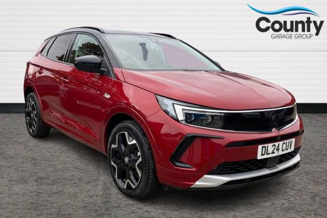 Vauxhall Grandland 1.2 Turbo Ultimate 5dr Hatchback Petrol RED