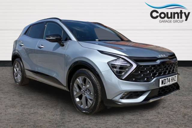 Kia Sportage 1.6T GDi 207 HEV GT-Line S 5dr Auto Estate Petrol/Electric Hybrid SILVER