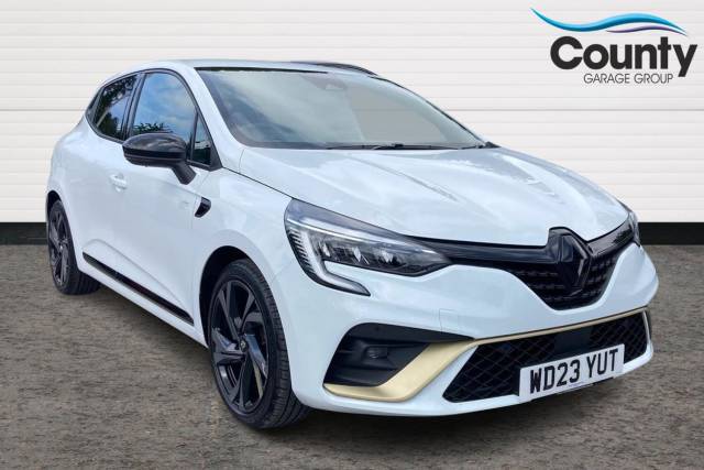 Renault Clio 1.6 E-TECH full hybrid 145 Engineered 5dr Auto Hatchback Petrol/Electric Hybrid WHITE