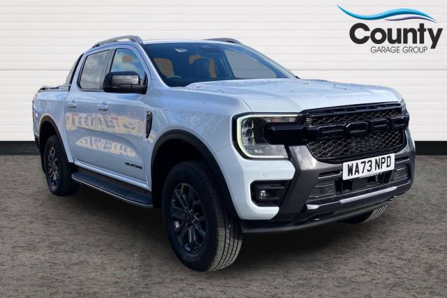 Ford Ranger Pick Up D/Cab Wildtrak 3.0 EcoBlue V6 240 Auto Pick Up Diesel WHITE