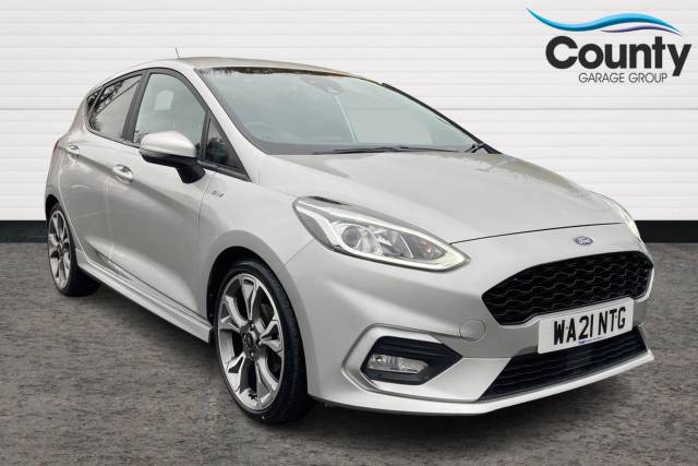 Ford Fiesta 1.0 EcoBoost Hybrid mHEV 155 ST-Line X Edition 5dr Hatchback Petrol SILVER