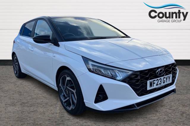 Hyundai i20 1.0T GDi 48V MHD Ultimate 5dr Hatchback Petrol WHITE