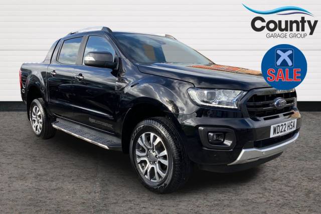 Ford Ranger Pick Up Double Cab Wildtrak 2.0 EcoBlue 213 Auto Pick Up Diesel BLACK