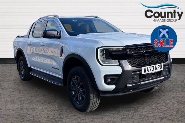 Ford Ranger Pick Up D/Cab Wildtrak 3.0 EcoBlue V6 240 Auto Pick Up Diesel WHITE