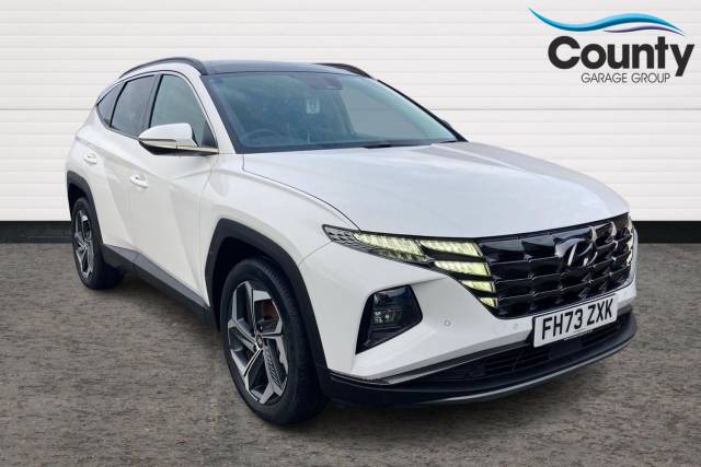 Hyundai TUCSON 1.6 TGDi Hybrid 230 Ultimate 5dr 2WD Auto Estate Petrol/Electric Hybrid WHITE