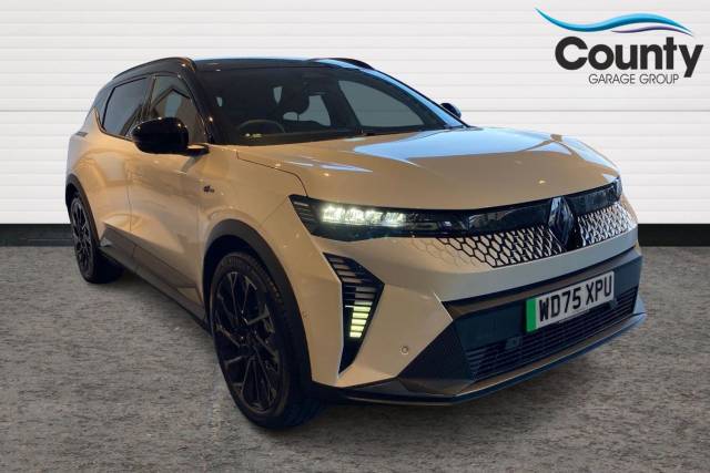 Renault Scenic E-tech 0.0 160kW Techno Esprit Alpine 87kWh Long Range 5dr AT Estate Electric WHITE/BLACK