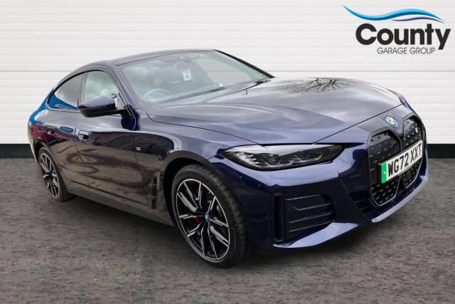 BMW I4 0.0 250kW eDrive40 M Sport 83.9kWh 5dr Auto Coupe Electric BLUE