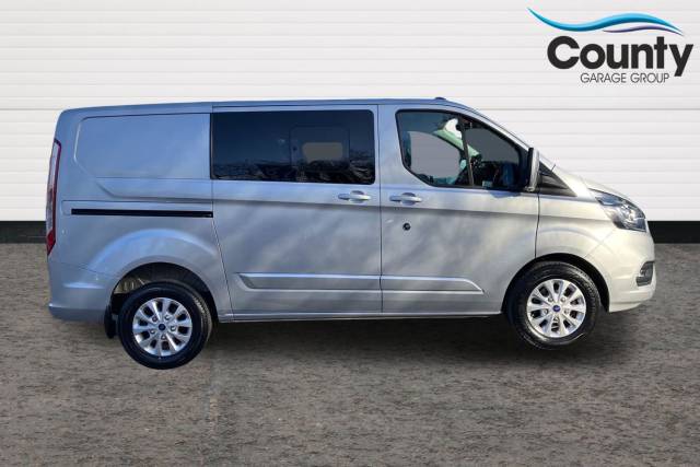 2022 Ford Transit Custom 2.0 EcoBlue 170ps Low Roof D/Cab Limited Van Auto