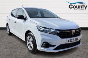 DACIA SANDERO at County Garage Group Barnstaple