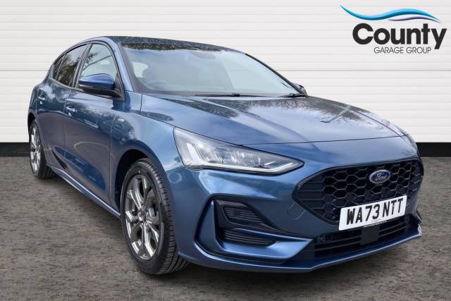 Ford Focus 1.0 EcoBoost Hybrid mHEV 155 ST-Line Edition 5dr Hatchback Petrol BLUE