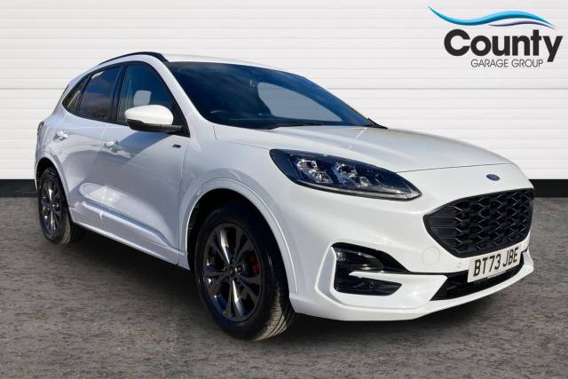 Ford Kuga 2.5 FHEV ST-Line Edition 5dr CVT Hatchback Petrol/Electric Hybrid WHITE