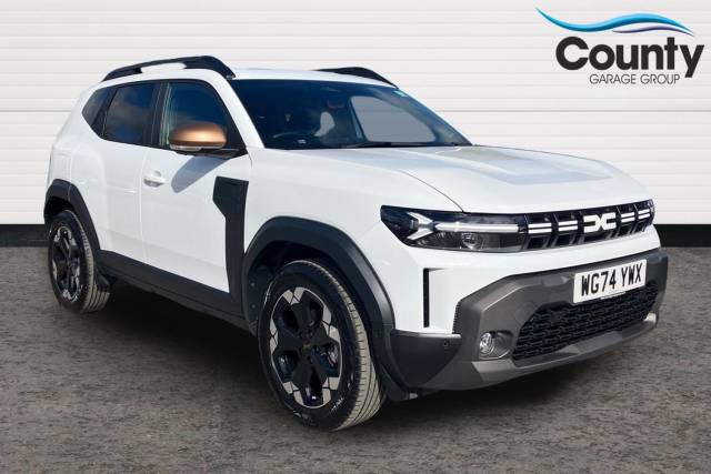 Dacia Duster 1.6 Hybrid 140 Extreme 5dr Auto Hatchback Petrol/Electric Hybrid WHITE