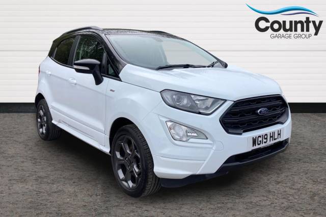 Ford Ecosport 1.0 EcoBoost 125 ST-Line 5dr Hatchback Petrol WHITE