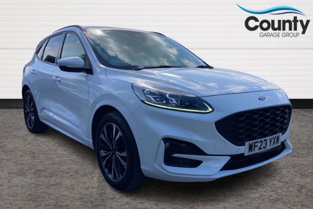 Ford Kuga 2.5 FHEV ST-Line X Edition 5dr CVT Hatchback Petrol/Electric Hybrid WHITE