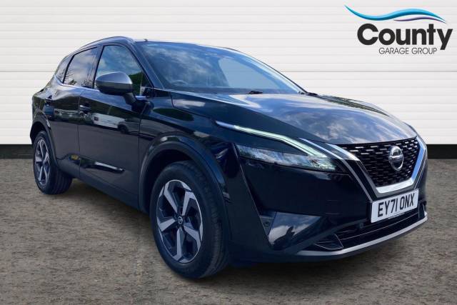 Nissan Qashqai 1.3 DiG-T MH N-Connecta 5dr Hatchback Petrol BLACK