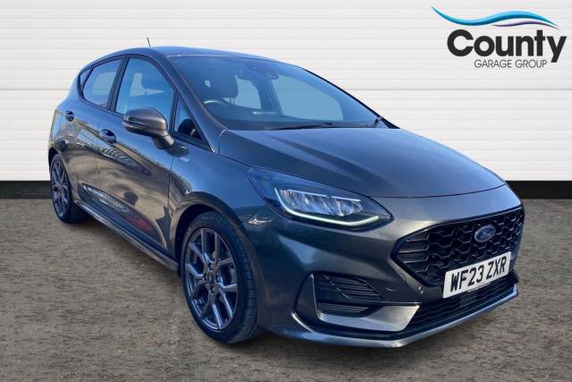 Ford Fiesta 1.0 EcoBoost Hybrid mHEV 125 ST-Line 5dr Hatchback Petrol GREY