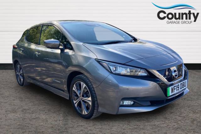 Nissan Leaf 0.0 110kW Tekna 40kWh 5dr Auto Hatchback Electric GREY