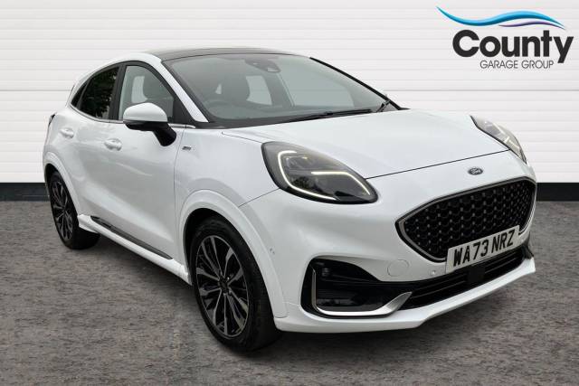 Ford Puma 1.0 EcoBoost Hybrid mHEV 155 ST-Line Vignale 5dr Hatchback Petrol WHITE