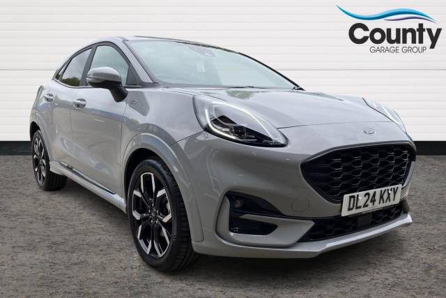 Ford Puma 1.0 EcoBoost Hybrid mHEV ST-Line X 5dr DCT Hatchback Petrol GREY