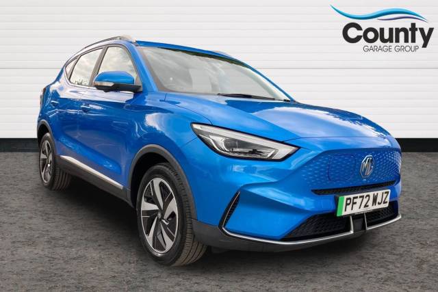 MG MG ZS 0.0 130kW Trophy Connect EV 51kWh 5dr Auto Hatchback Electric BLUE