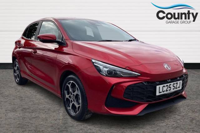 MG MG3 1.5 Hybrid Trophy 5dr Auto Hatchback Petrol/Electric Hybrid RED