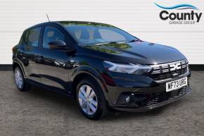 DACIA SANDERO at County Garage Group Barnstaple