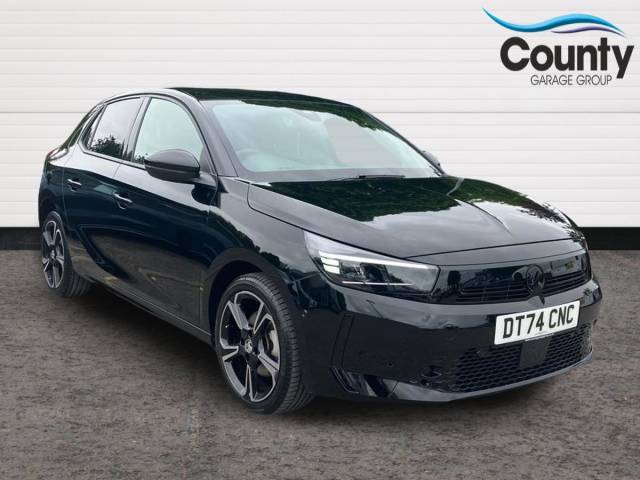 Vauxhall Corsa 1.2 Turbo GS 5dr Hatchback Petrol BLACK