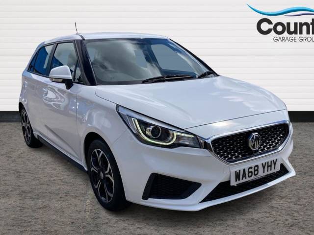 MG MG3 1.5 VTi-TECH Excite 5dr Hatchback Petrol WHITE