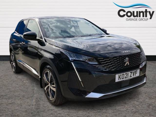 Peugeot 3008 1.5 BlueHDi Allure 5dr EAT8 Hatchback Diesel BLACK
