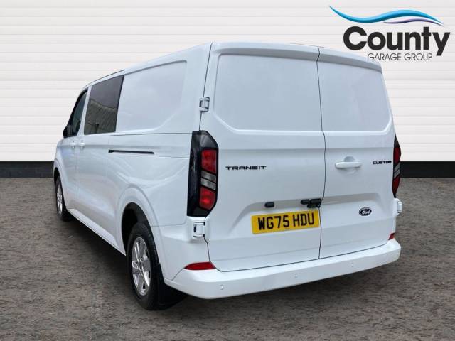 2025 Ford Transit Custom 2.0 EcoBlue 136ps H1 Double Cab Van Limited