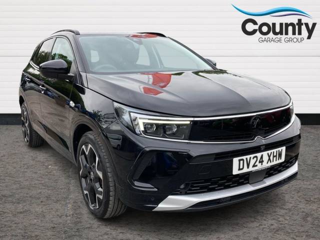 Vauxhall Grandland 1.2 Turbo Ultimate 5dr Hatchback Petrol BLACK