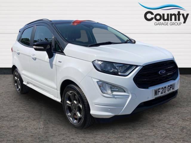 Ford Ecosport 1.0 EcoBoost 125 ST-Line 5dr Hatchback Petrol WHITE