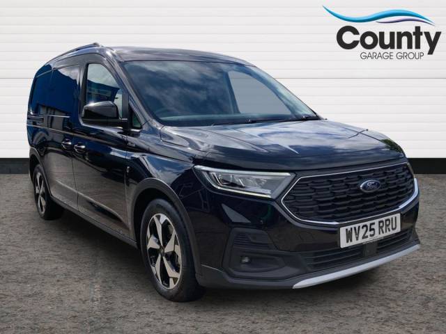Ford Transit Connect 1.5 EcoBoost PHEV 150 Active FlexCab Van Auto Panel Van Petrol / Electric Hybrid BLACK