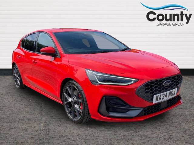 Ford Focus 2.3 EcoBoost ST 5dr Hatchback Petrol RED