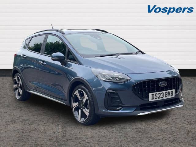 Ford Fiesta 1.0 EcoBoost Hybrid mHEV 125 Active 5dr Auto Hatchback Petrol BLUE