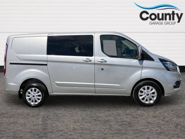 2022 Ford Transit Custom 2.0 EcoBlue 170ps Low Roof D/Cab Limited Van Auto