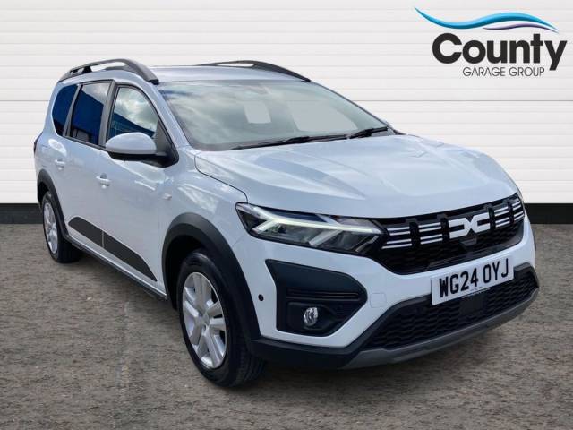 Dacia Jogger 1.6 HEV Expression 5dr Auto MPV Petrol/Electric Hybrid WHITE