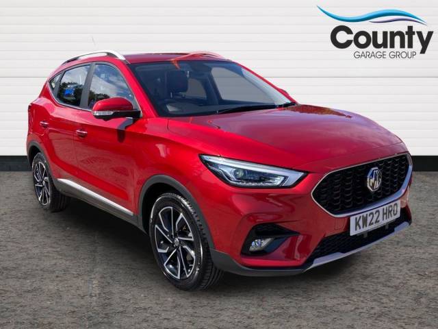 MG ZS 1.0T GDi Exclusive 5dr DCT Hatchback Petrol RED