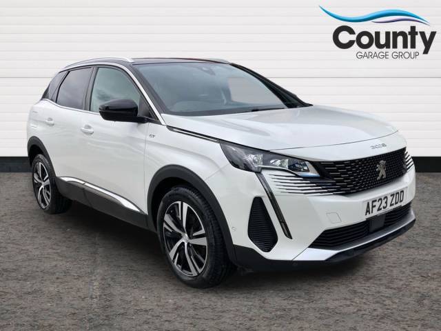 Peugeot 3008 1.2 PureTech GT 5dr EAT8 Hatchback Petrol WHITE